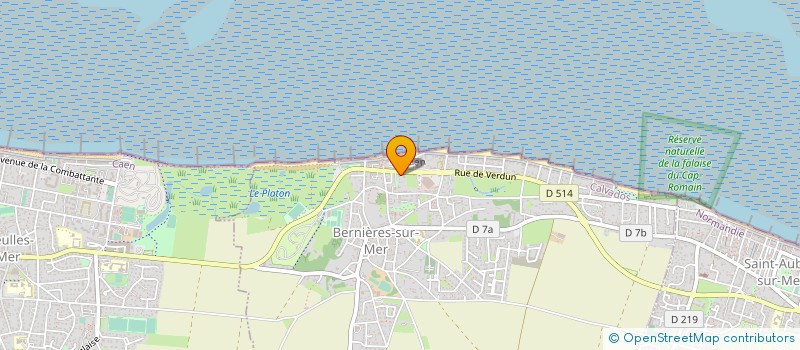 localisation de l'entreprise STATERA GROUP  BERNIERES-SUR-MER