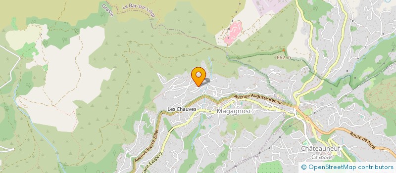 localisation de l'entreprise STATERA PACA  GRASSE