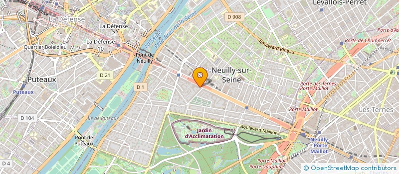 localisation de l'entreprise STATERA TECHNOLOGIES  NEUILLY-SUR-SEINE