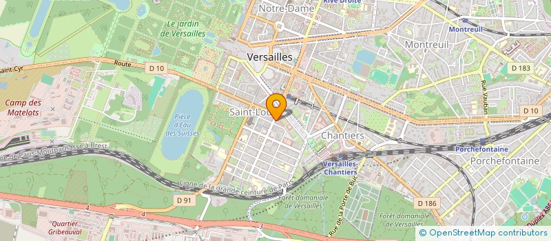 localisation de l'entreprise STATESTRAT CAPITAL à VERSAILLES