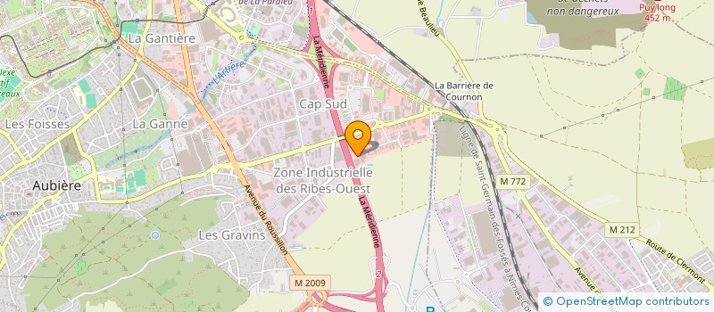 localisation de l'entreprise STATIC  AUBIERE