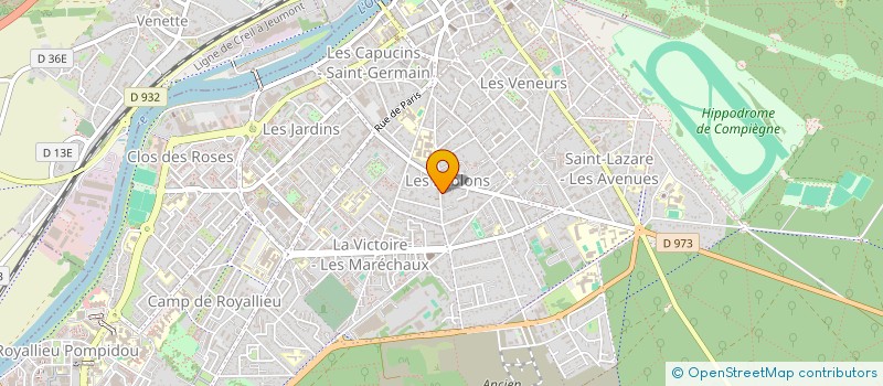 localisation de l'entreprise STATIC NIGHT CAR  COMPIEGNE