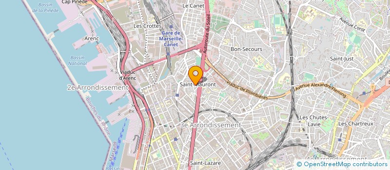 localisation de l'entreprise STATION 13 à MARSEILLE