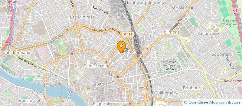 localisation de l'entreprise STATION  TOULOUSE