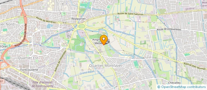 localisation de l'entreprise STATION AMELIORATION PLANTES MARAICHERES  AVIGNON