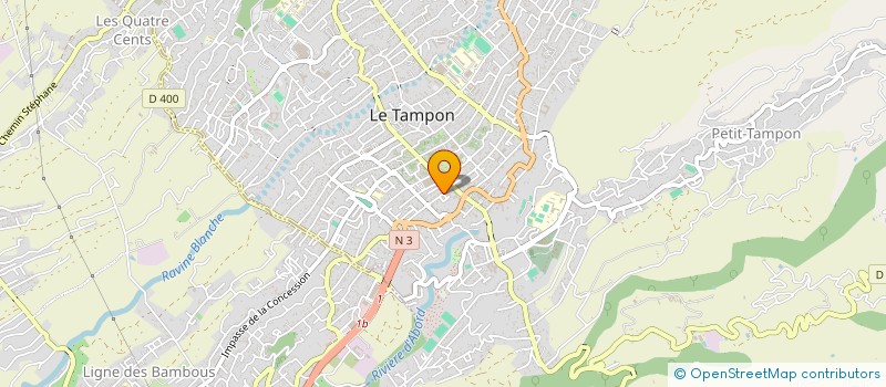 localisation de l'entreprise STATION BALBOLIA à LE TAMPON