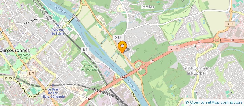 localisation de l'entreprise STATION BLEUE  PARIS