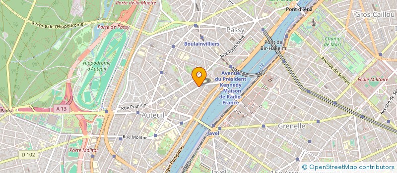 localisation de l'entreprise STATION BRASSENS  PARIS