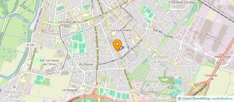 localisation de l'entreprise STATION CROIZE  IFS