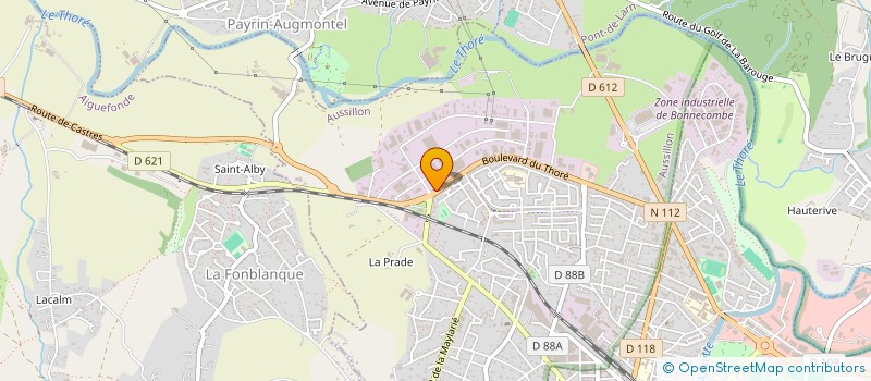 localisation de l'entreprise STATION D'AUSSILLON  AUSSILLON