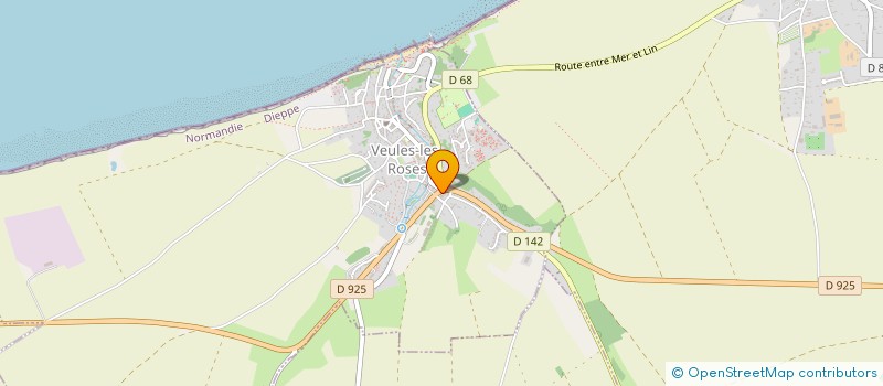 localisation de l'entreprise STATION DE LA VEULES  VEULES-LES-ROSES