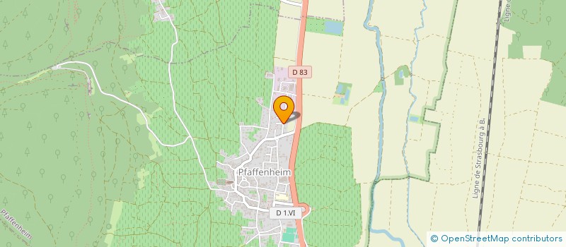 localisation de l'entreprise STATION DE LAVAGE DE LA VALLEE NOBLE  WESTHALTEN