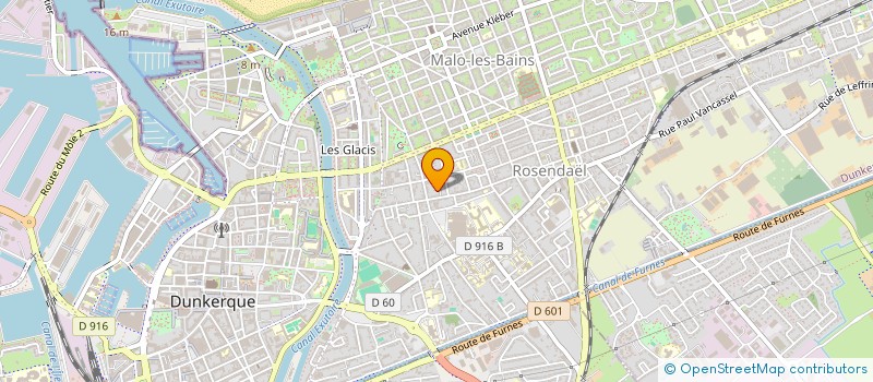localisation de l'entreprise STATION DES SENS à DUNKERQUE
