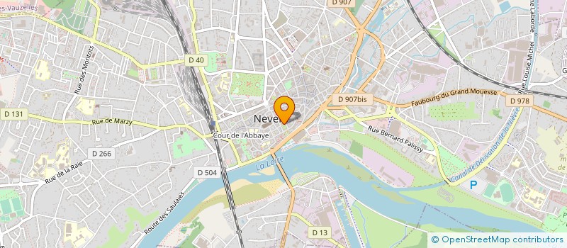 localisation de l'entreprise STATION ESS NEVERS à NEVERS