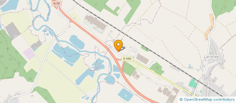 localisation de l'entreprise STATION EXPERIM CULTURE LEGUM EST FRANCE  LARONXE