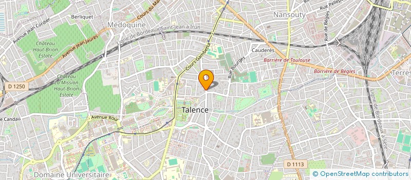 localisation de l'entreprise STATION JEAN CLAUDE CASELLA à TALENCE