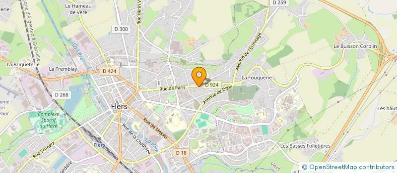 localisation de l'entreprise STATION JG à FLERS