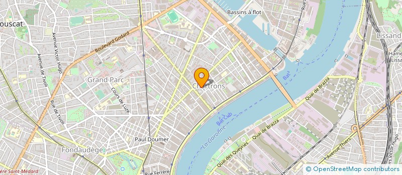 localisation de l'entreprise STATION LIVE à BORDEAUX