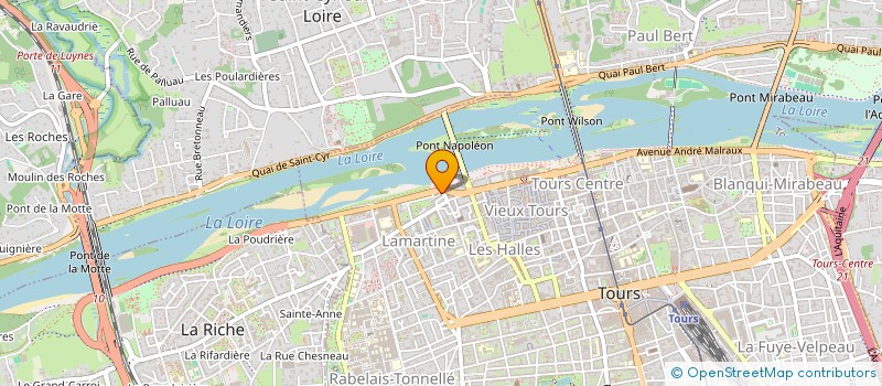 localisation de l'entreprise STATION MOBILE D ENTRETIEN AUTO  TOURS