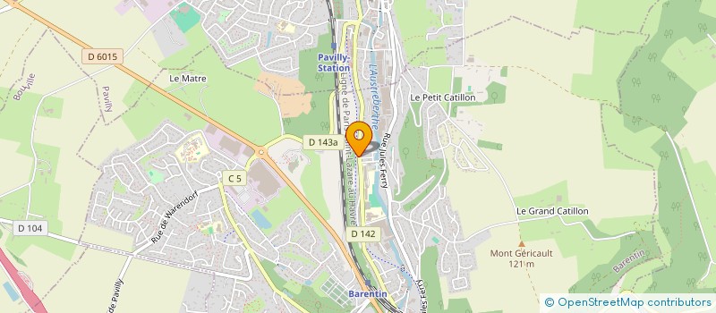 localisation de l'entreprise STATION NICOLLE  BARENTIN