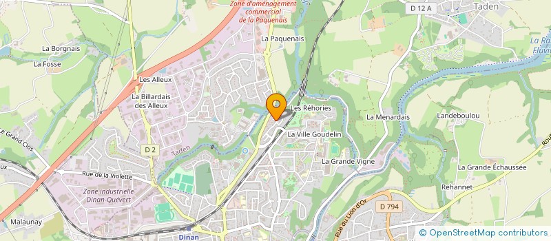 localisation de l'entreprise STATION PLUS RADIO à DINAN