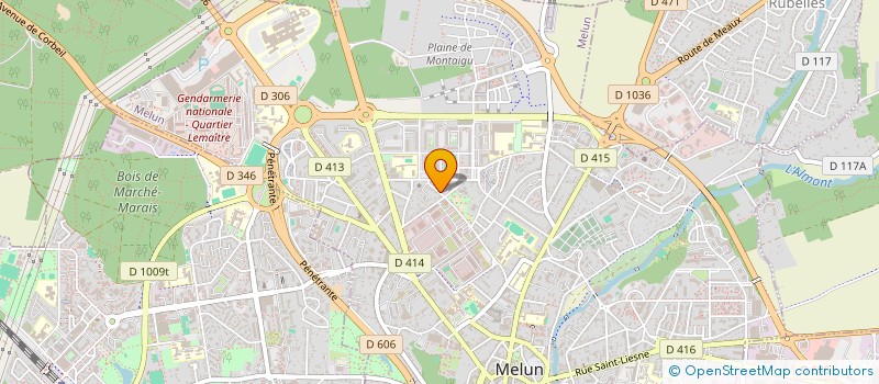 localisation de l'entreprise STATION REGIE MELUN NORD à MELUN
