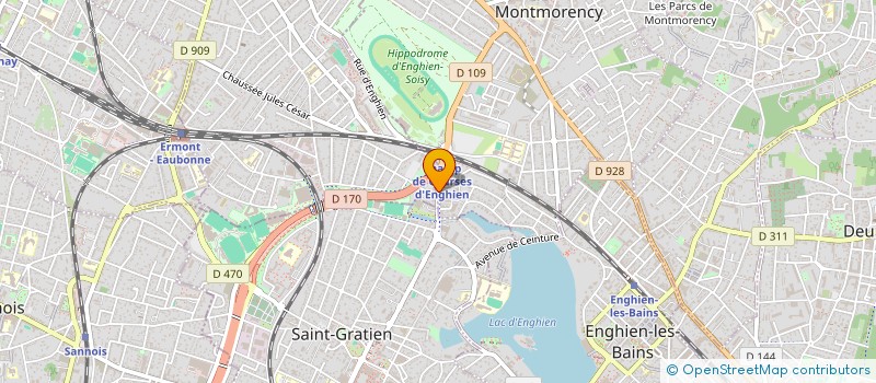 localisation de l'entreprise STATION RELAIS DES COURSES à EAUBONNE