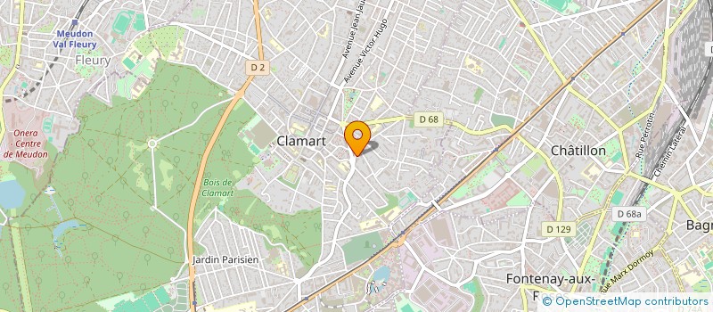 localisation de l'entreprise STATION SERVICE D'ENTRETIEN IMMOBILIER à CLAMART
