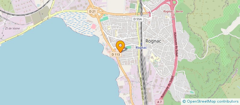 localisation de l'entreprise STATION SERVICE DES ALLIES à ROGNAC