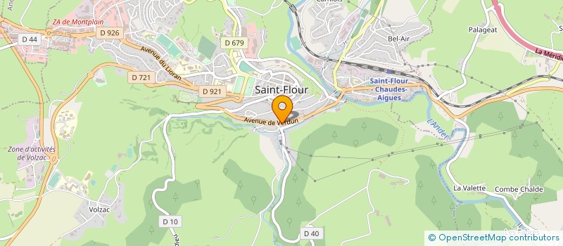 localisation de l'entreprise STATION SERVICE DES ORGUES à SAINT-FLOUR