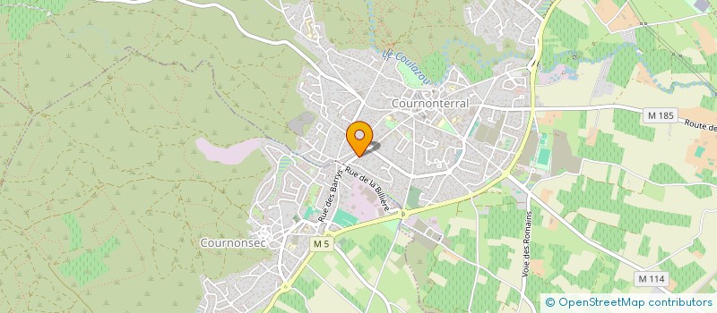 localisation de l'entreprise STATION SERVICE DU FRIGOULET à COURNONTERRAL