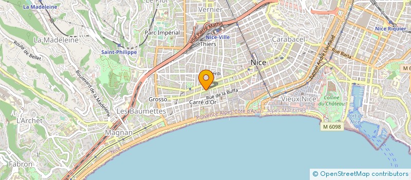 localisation de l'entreprise STATION SERVICE JOFFRE à NICE
