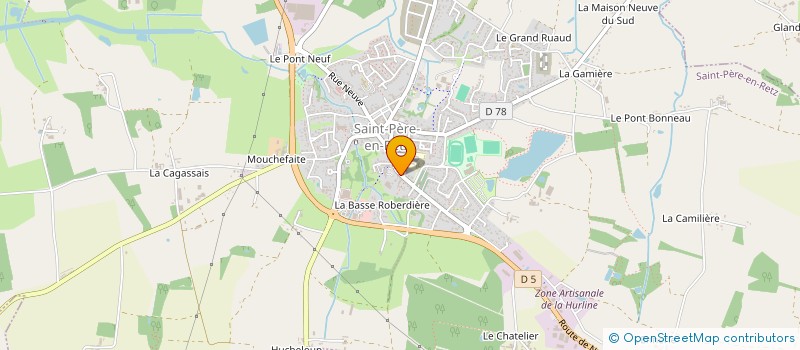 localisation de l'entreprise STATION SERVICE LEMAITRE à SAINT-PERE-EN-RETZ