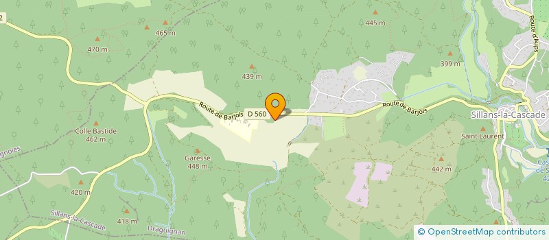 localisation de l'entreprise STATION SERVICE ST BARNABE  SILLANS-LA-CASCADE