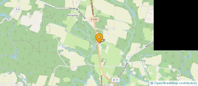 localisation de l'entreprise STATION SERVICES 24/24  VILLENEUVE-DE-MARSAN