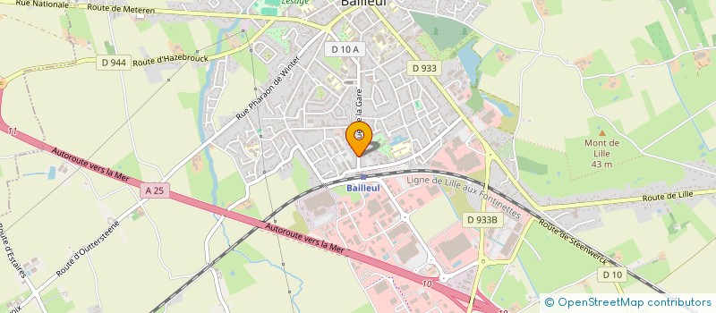 localisation de l'entreprise STATIONHOF à BAILLEUL