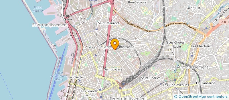 localisation de l'entreprise STATIONS AUTOS SERVICES à MARSEILLE