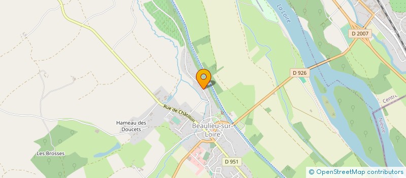 localisation de l'entreprise STATIONS DE LAVAGE DU VAL DE LOIRE à BEAULIEU-SUR-LOIRE
