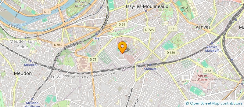 localisation de l'entreprise STATISPRO à ISSY-LES-MOULINEAUX