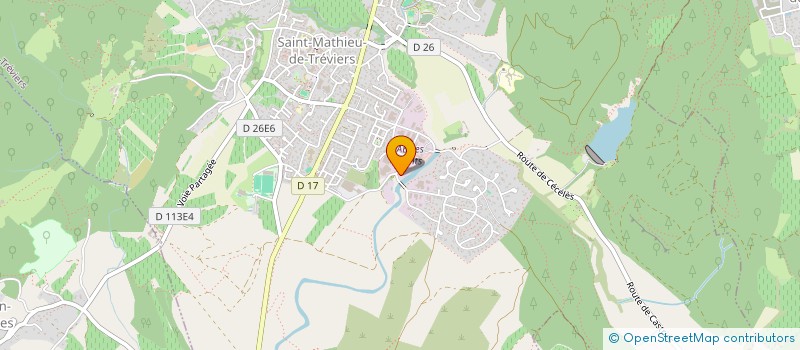 localisation de l'entreprise STATISTIQUES ET INFORMAT MEDIC APPLIQUEE à SAINT-MATHIEU-DE-TREVIERS