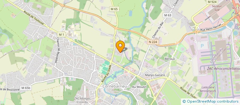 localisation de l'entreprise STATR 2.0 à CORNEBARRIEU