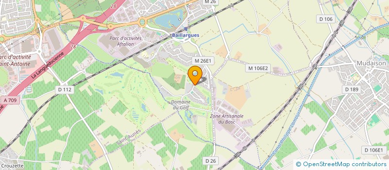 localisation de l'entreprise STATUO FORMATION à BAILLARGUES