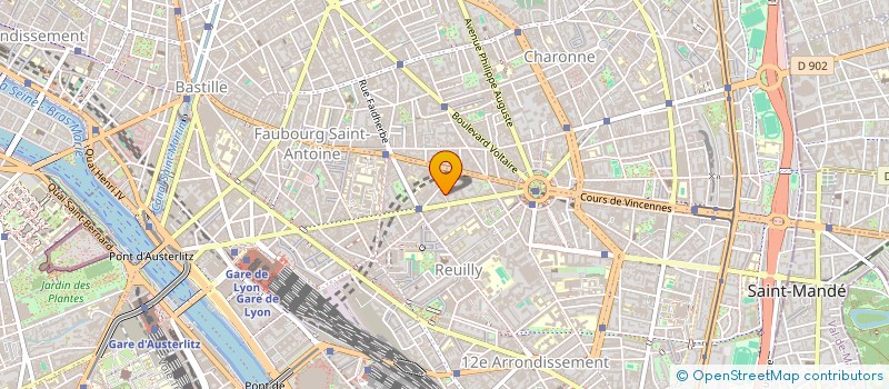 localisation de l'entreprise STATUS à PARIS