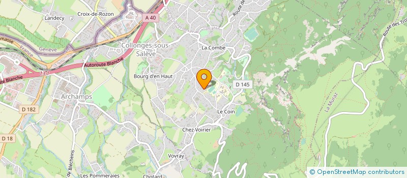 localisation de l'entreprise STATUS FRANCE DECOR  COLLONGES-SOUS-SALEVE