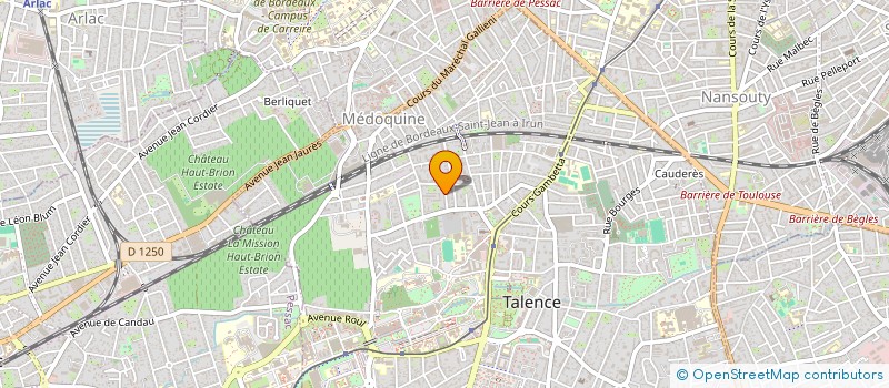 localisation de l'entreprise STATXPERT  TALENCE