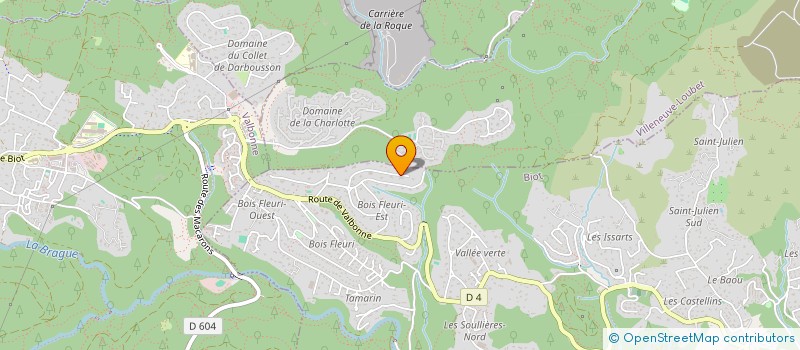 localisation de l'entreprise STATZ ADVISORY  BIOT