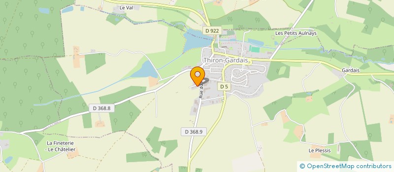 localisation de l'entreprise STAUNI à SAINTIGNY