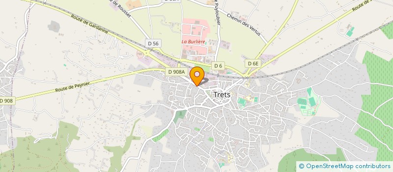 localisation de l'entreprise STAX COM à TRETS