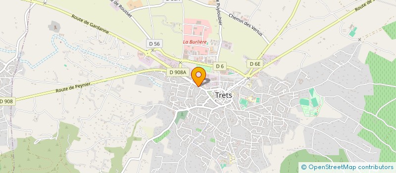 localisation de l'entreprise STAX FAB  TRETS