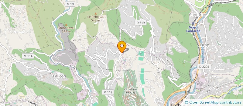 localisation de l'entreprise STAY IN A LIGHT  CHATEAUNEUF MIRAVAIL